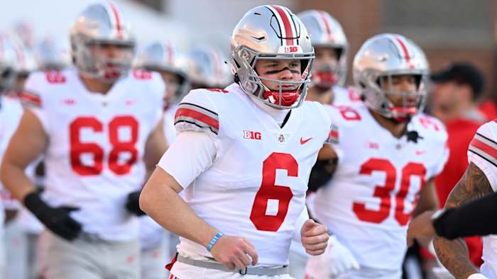 Kyle McCord is ready to be the Buckeyes' starting quarterback on Saturday.